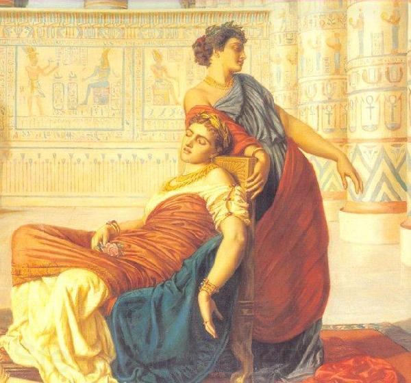 Valentine Cameron Prinsep Prints The Death of Cleopatra Spain oil painting art
